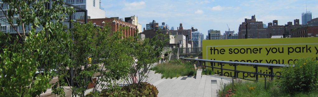 High Line Park, the trendy place to walk in New York!