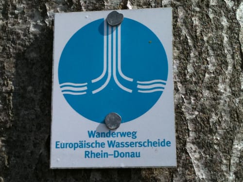 MTB-Tour entlang der Europäischen Wasserscheide
