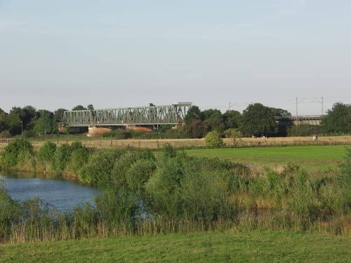 Entlang der Weser von Bremen nach Dreye