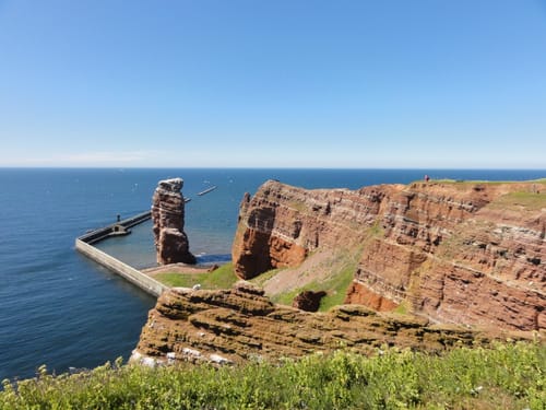 Rundgang auf Helgoland