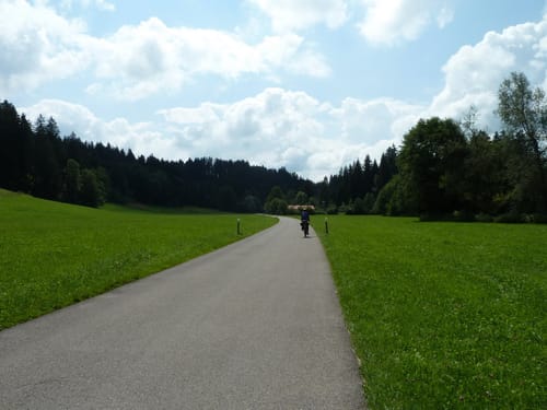 Bodensee-Königssee-Radweg Etappe 1: Lindau - Eglofs
