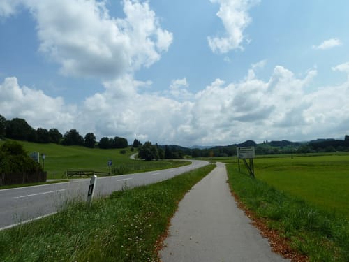 Bodensee-Königssee-Radweg Etappe 1: Lindau - Eglofs