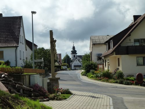 Weser - Romantische Straße (D-Route 9) Etappe 14: Bad Mergentheim - Rothenburg ob der Tauber