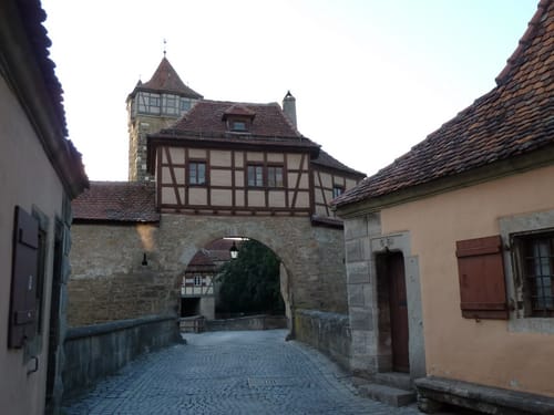 Weser - Romantische Straße (D-Route 9) Etappe 15: Rothenburg ob der Tauber - Dinkelsbühl