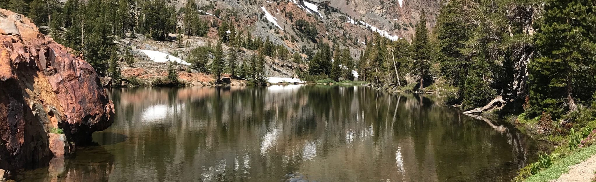 East Lake, Green Lake, Gilman Lake, and Hoover Lakes via Green Creek