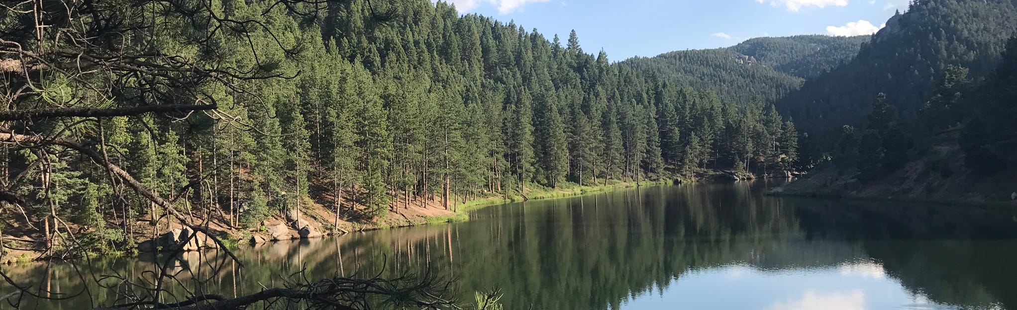 Palmer Lake Reservoir to Winding Stairs 98 Reviews, Map Colorado