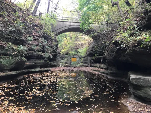 matthiessen state park bike trails
