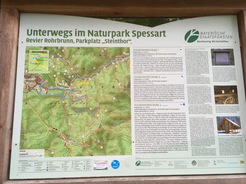 Runde im Rohrbrunner Forst