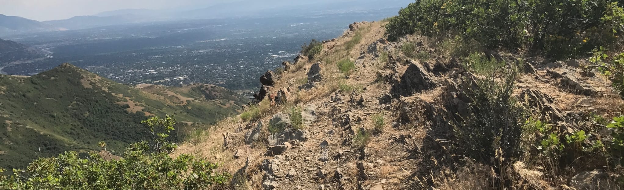 Emigration Canyon Ridgeline Trail to East Bench Preserve Trailhead