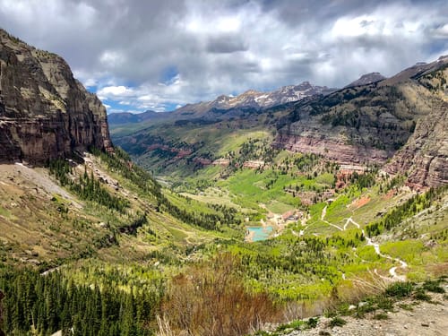Bridal Veil Falls To Silver Lake Map Guide Colorado Alltrails