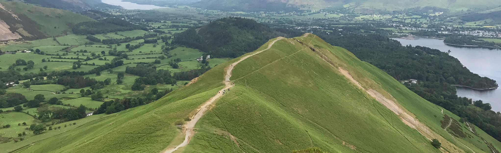 Hawes End, Cat Bells, and Derwent Circular, Cumbria, England 1,745