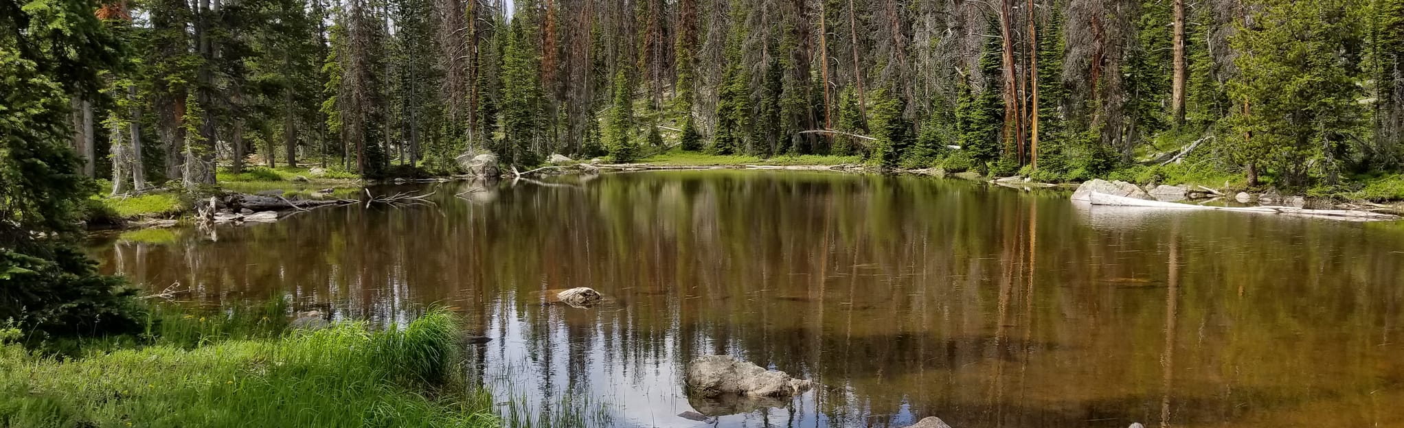 Pine Island Lake via Hades Rocky Sea Pass and Pine Island Loop Trails