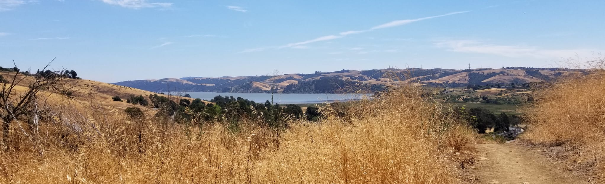 Bay Area Ridge Trail Blue Rock Springs Park to VallejoBenicia Buffer