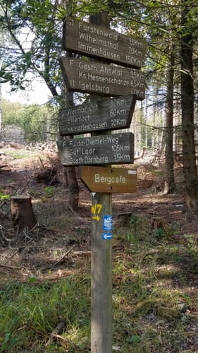 Durch den Habichtswald: Zierenberg - Weimar - Fürstenwald