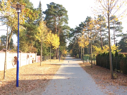 Runde an der Seebadsiedlung