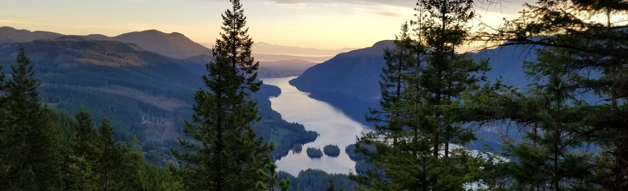 Sunshine Coast Trail Fiddlehead to Tinhat, British Columbia, Canada