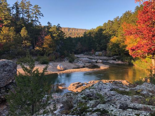 best hiking trails in arkansas with waterfalls