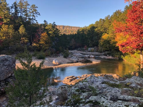 best hiking in arkansas state parks