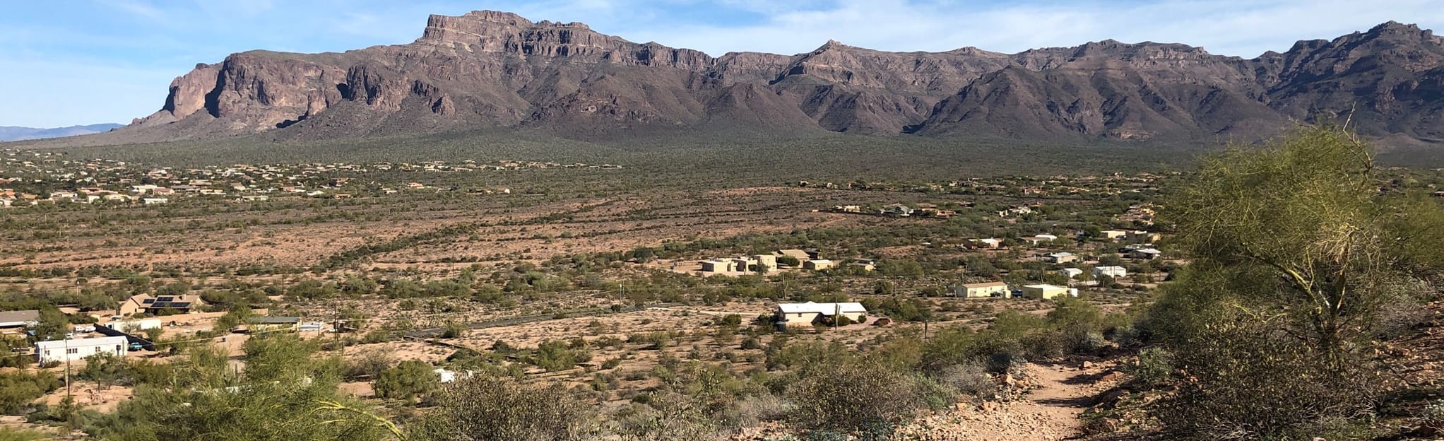 Brittlebush Trail, Huff and Puff Trail, and Palo Verde Trail Loop