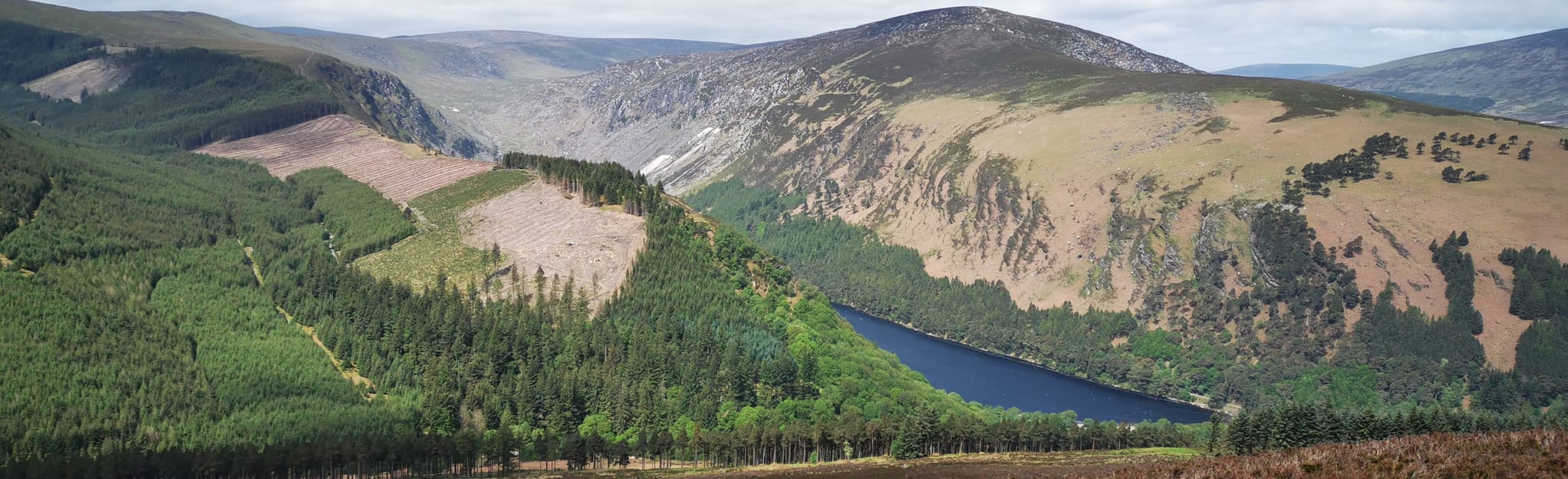 Glendalough, Camaderry, Tomaneena, Lugduff, and Mullacor Loop: 1.126 ...