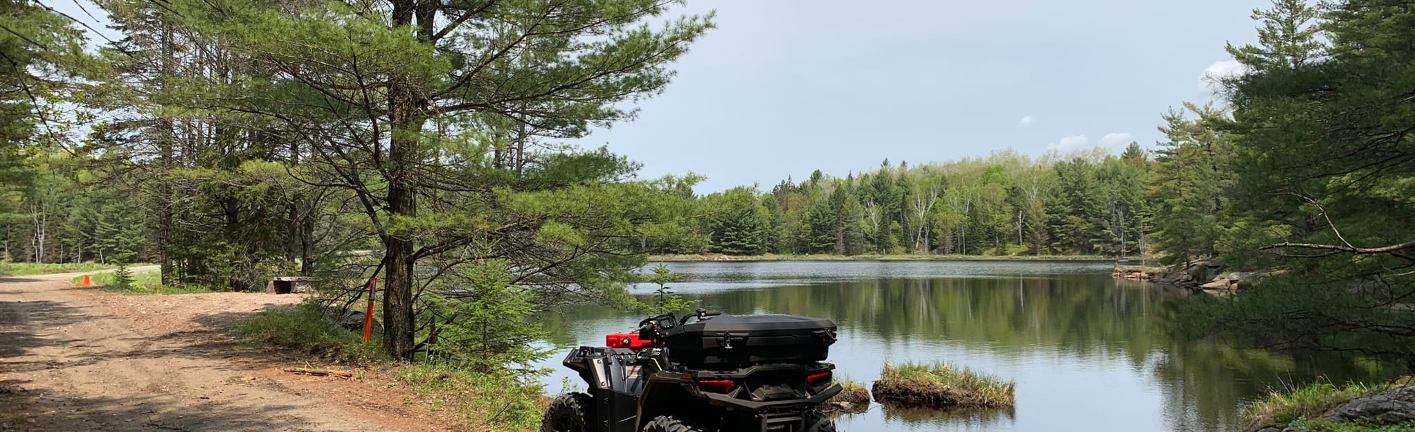 Haliburton County Rail Trail Haliburton to Kinmount, Ontario, Canada