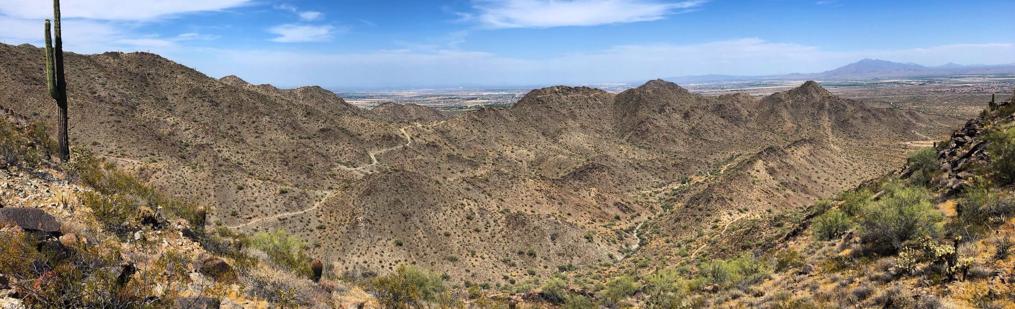 Pyrite Summit, Valley Vista Summit, Crest Summit and Javelina Summit
