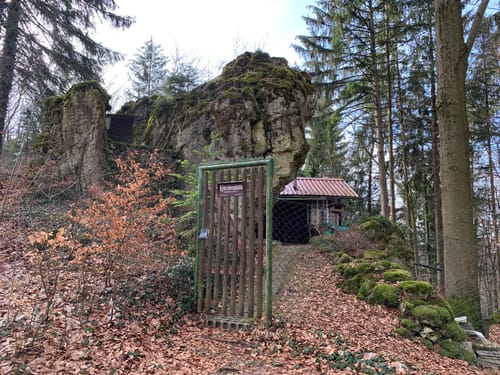 Burg Lichtenstein - Pleßelberg - Kreuzberg