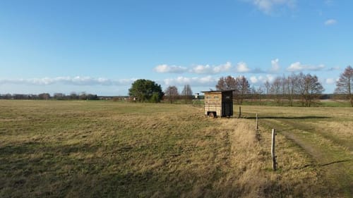Auf dem Burgenwanderweg und dem E11 bei Groß Briesen
