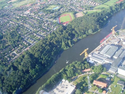 Paddeltour: Um die Rader Insel