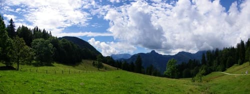 Von Achberg zur Chiemhauseralm