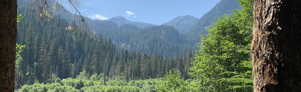 Trout Lake, Middle and Upper Copper Falls, and Malachite Falls