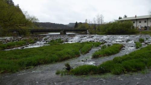 An der jungen Donau und durch ihr steinernes Bett