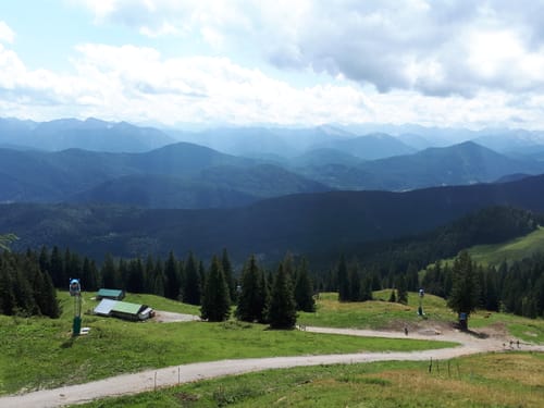 Brauneck Bergstation - Stangeneck Wanderung