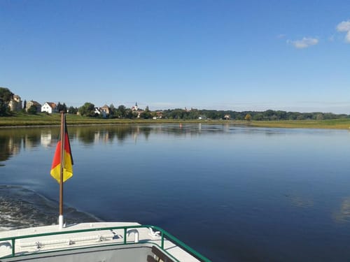 Entlang der Elbe von Riesa