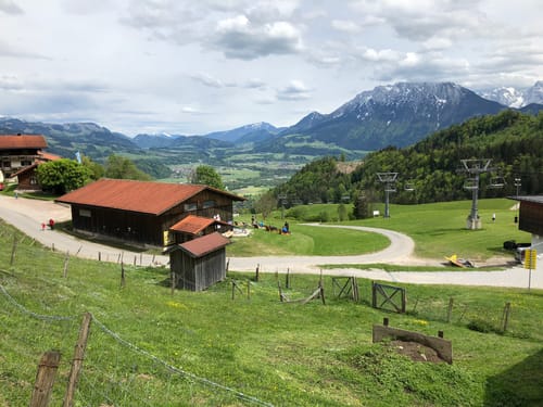 Via Alpina Violetter Weg, Etappe 51 : Oberaudorf - Brünnsteinhaus