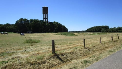 Entlang denkmalgeschützter Wassertürme