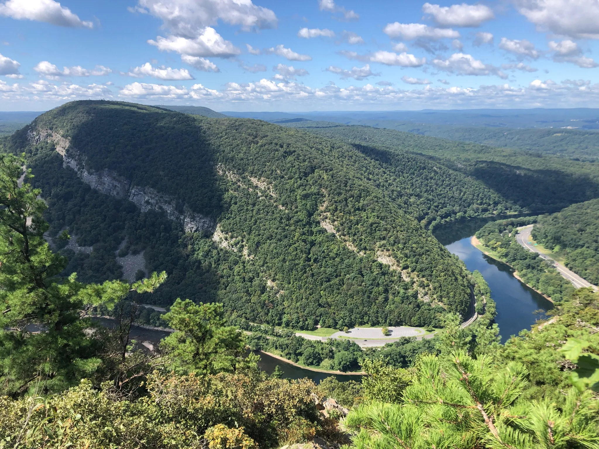 Mount Tammany via Red Dot and Blue Dot Loop Trail
