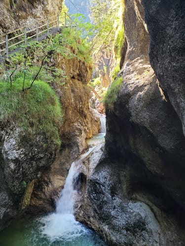 Almbachklamm und Ettenberg ab Hintergern