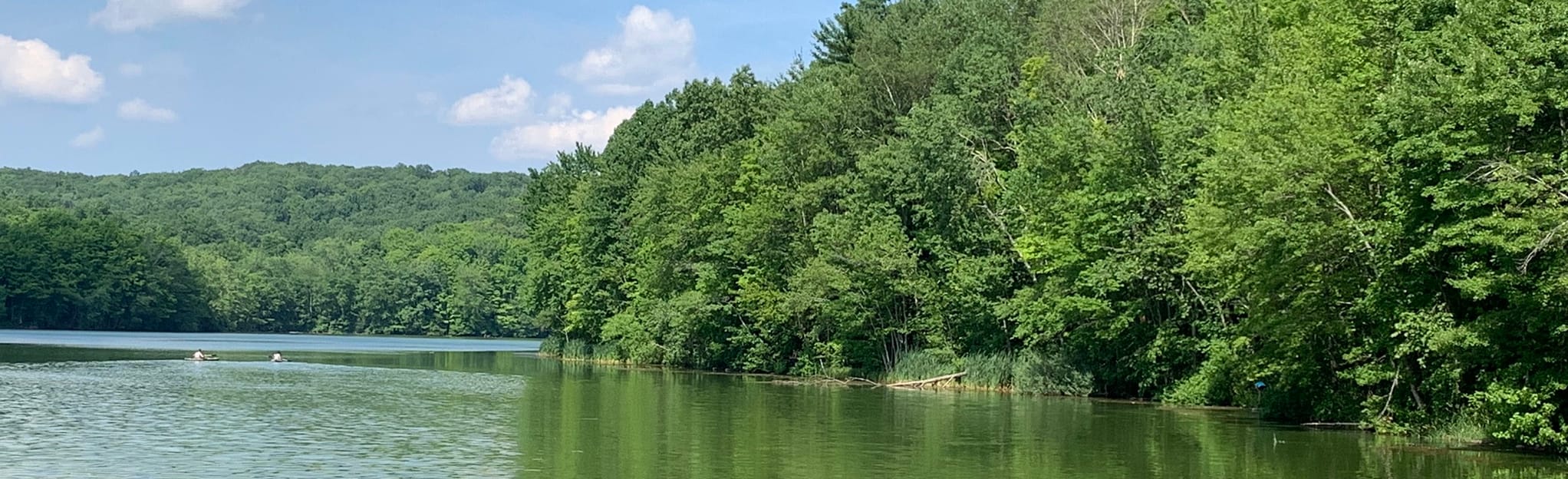 Crescent Lake Blue/Orange, and Green Trail Loop, Connecticut