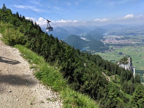 Tegelberg nach Hohenschwangau