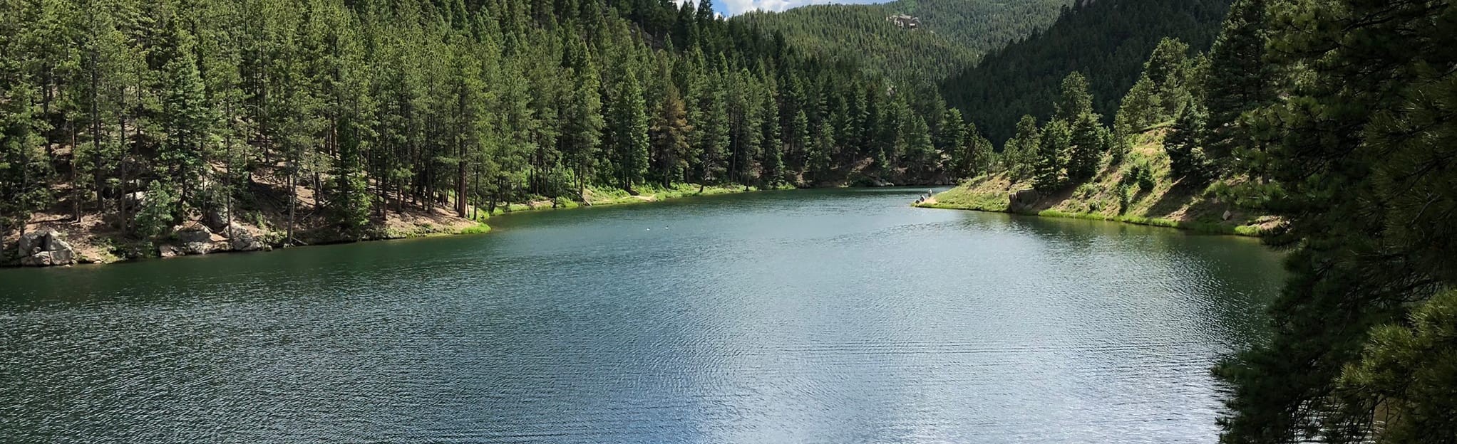 La Deux Reservoirs Trail to Ice Cave Creek Loop 2,356 fotos Colorado