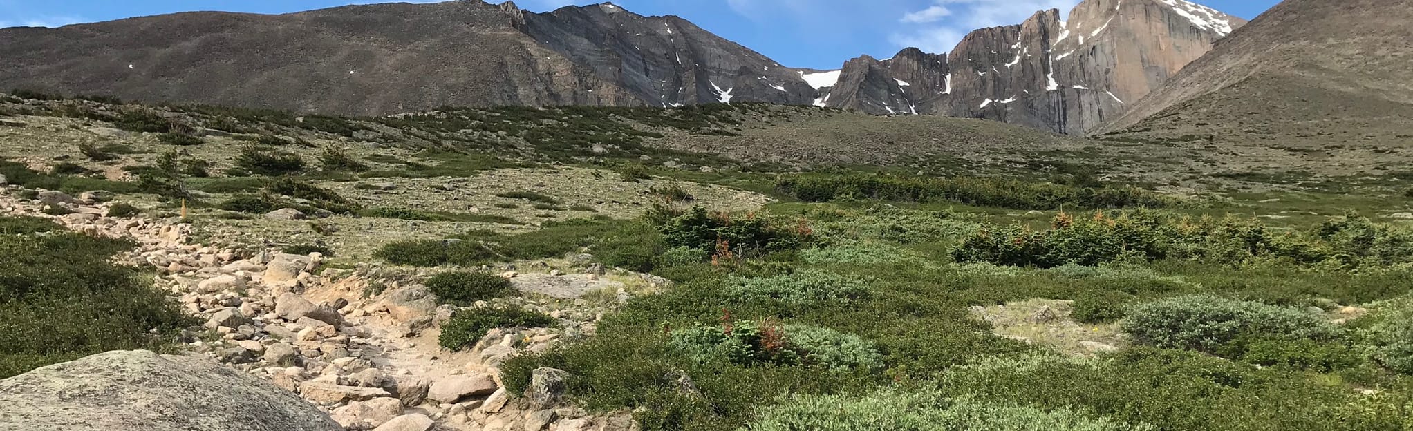 Longs Peak via Storm Pass and Longs Peak Trail 4.017 foto's Colorado