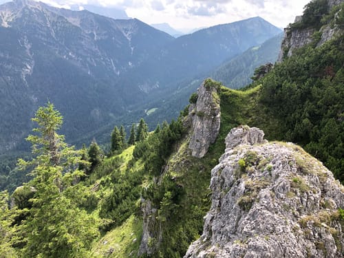 Notkarspitz über Gießenbach