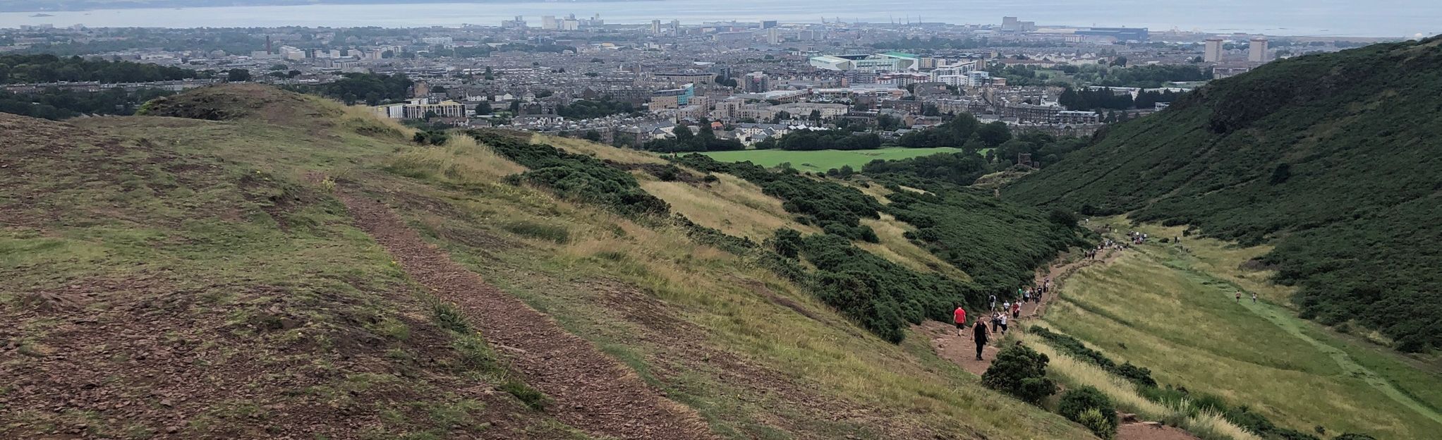 Arthur's Seat, Crow Hill and The Nether Hill, via Queen's Drive ...