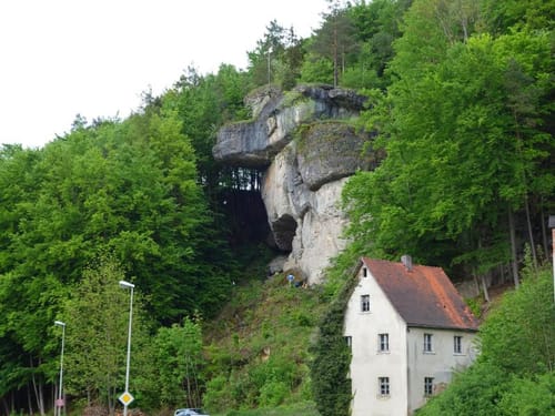 Breitenlesau nach Waischenfeld durch dem Löhlitzer Wald