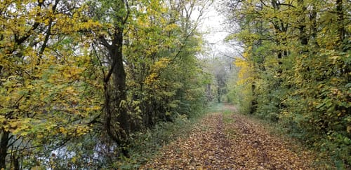 Pfrombach nach Aich über den Mittleren Isar Kanal