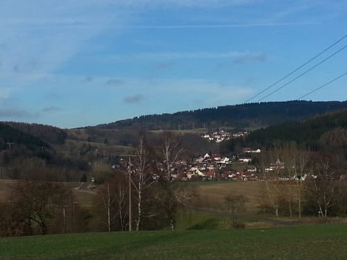 Zella-Mehlis über Viernau und Oberschönau