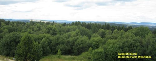 Extertaler Aussichtsrunde mit ehem. NATO-Basis auf dem Steinberg