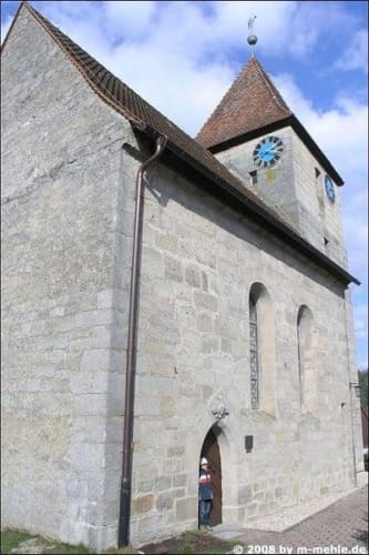 Karpfenweiher und Kirchen im Aischgrund