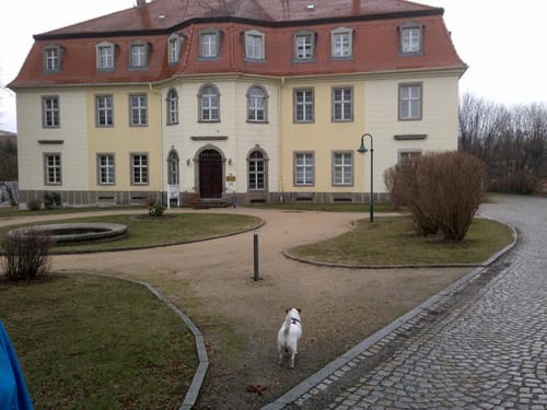 Schloss Mittelhof und Rotstein ab Dolgowitz